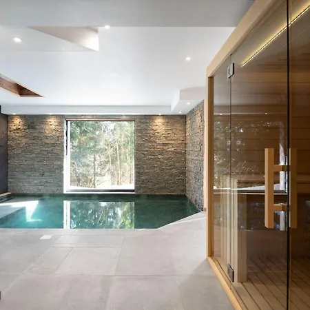 Les Ecureuils - 12 Pers - - Piscine - Hammam - Sauna Chalet *