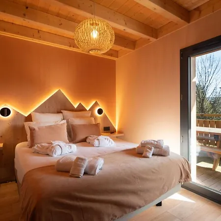 Chalet Les Ecureuils - 12 Pers - - Piscine - Hammam - Sauna *